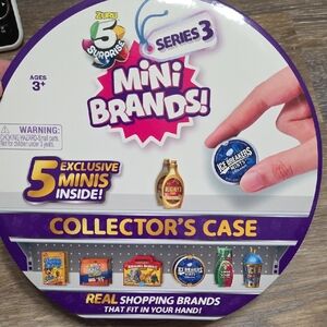 Zuru 5 Surprise Mini Brands Series 3 Collector's Case - Purple